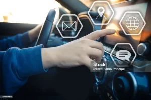 Over-the-Air (OTA) updates in vehicles improving car performance and connectivity.