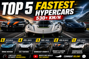 Top 5 Fastest Hypercars