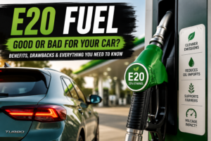 Ethanol fuel in India explained with E20 petrol benefits, drawbacks and vehicle compatibility