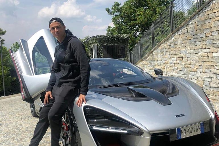 McLaren Senna from the Cristiano Ronaldo Car Collection