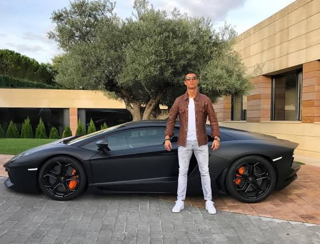 Lamborghini Aventador LP 700-4 in the Cristiano Ronaldo Car Collection
