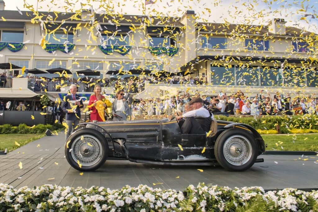 1934 Bugatti Type 59 Sports winning Best of Show at Pebble Beach Concours