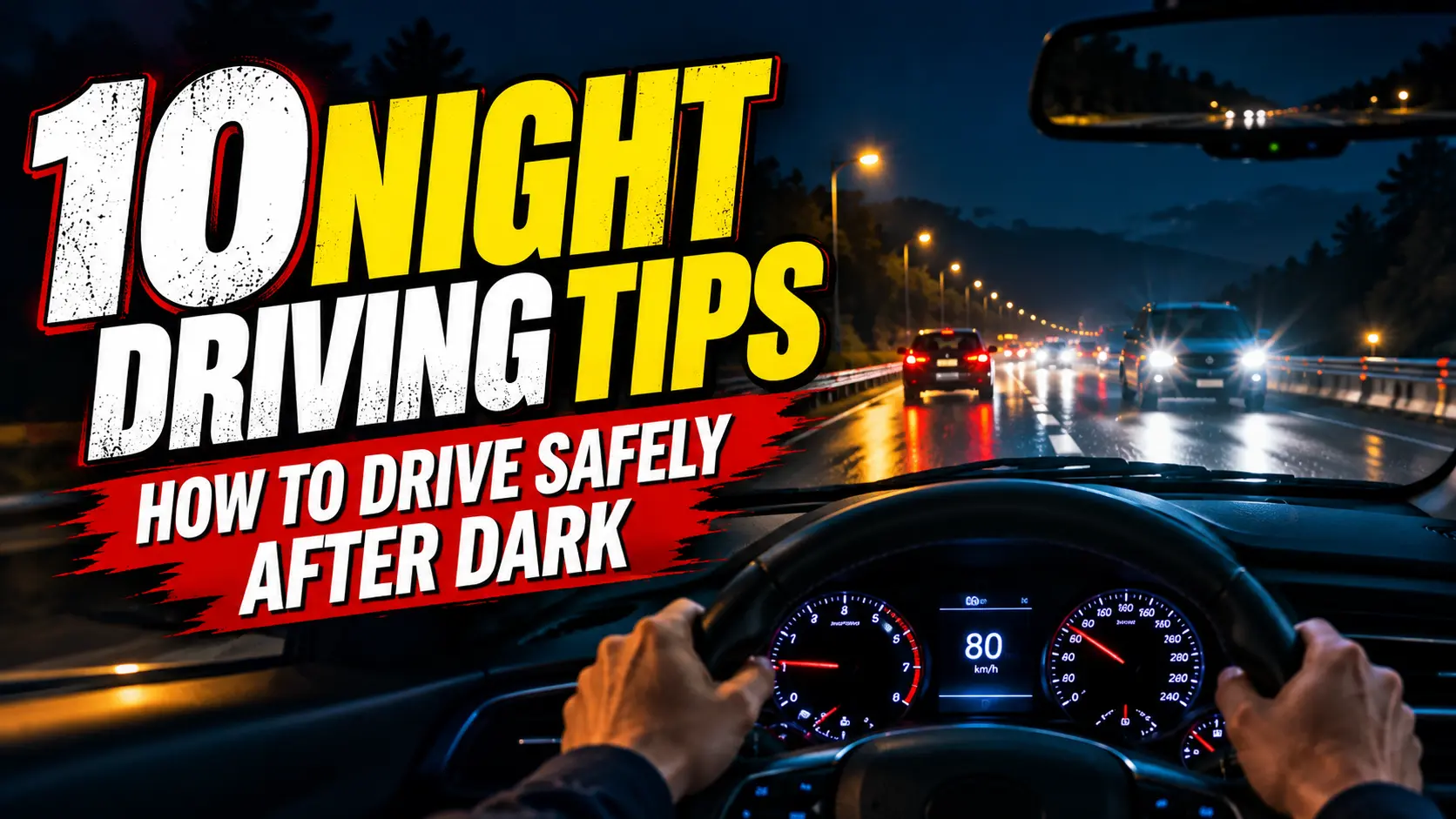 Night Driving Tips: How to Drive Safely After Dark