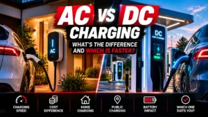 AC vs DC EV charging compared for speed, cost and charging use