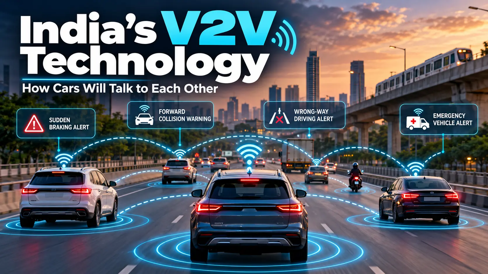 India’s V2V Technology: How Cars Will Talk to Each Other