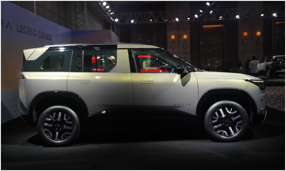 Tata Sierra Legend Series side profile