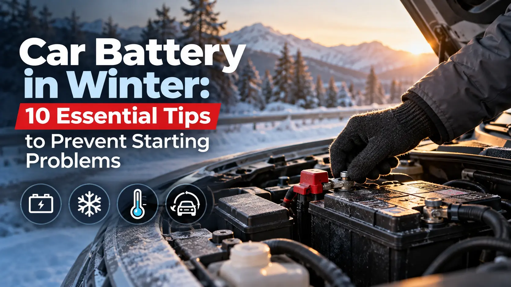 Car Battery in Winter: 10 Essential Tips to Prevent Starting Problems